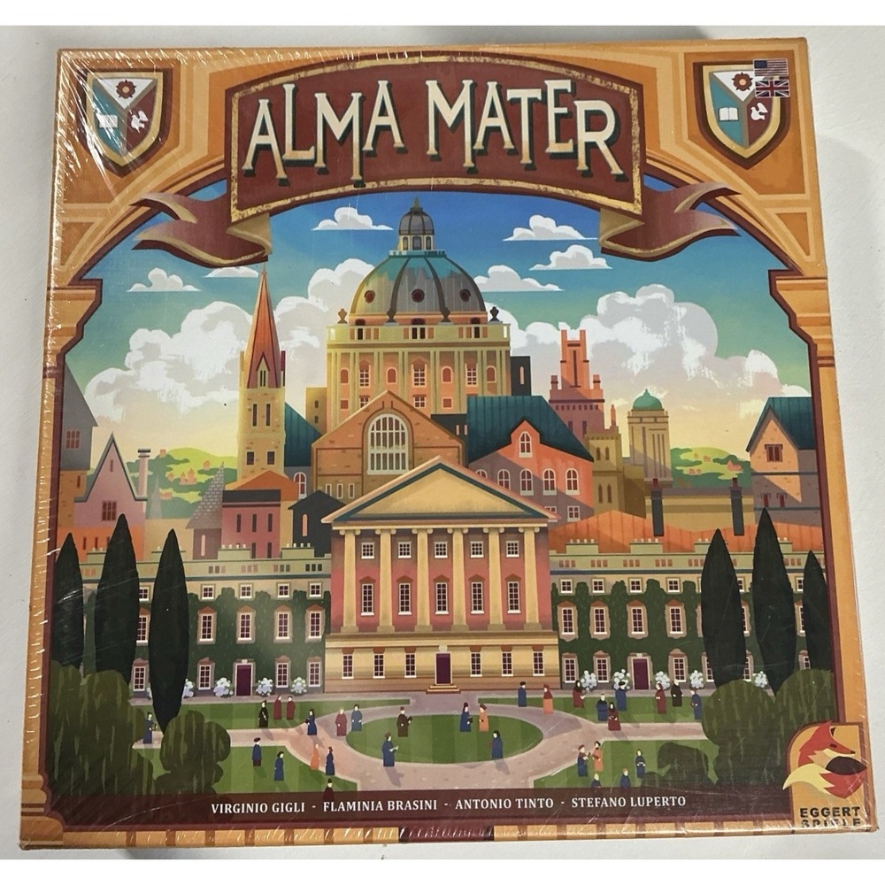 Eggert Spiele "Alma Mater" board game new-in-shrink